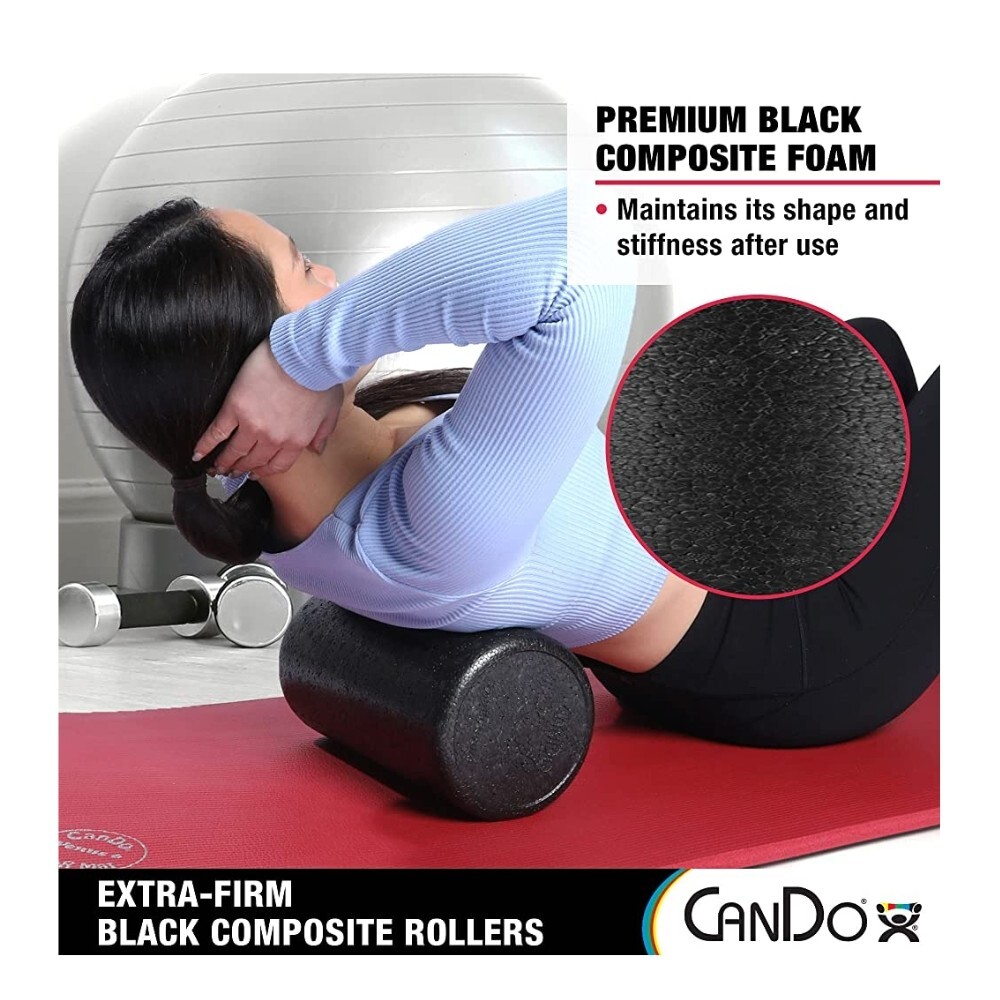 CanDo Foam Roller 6'' x 18''