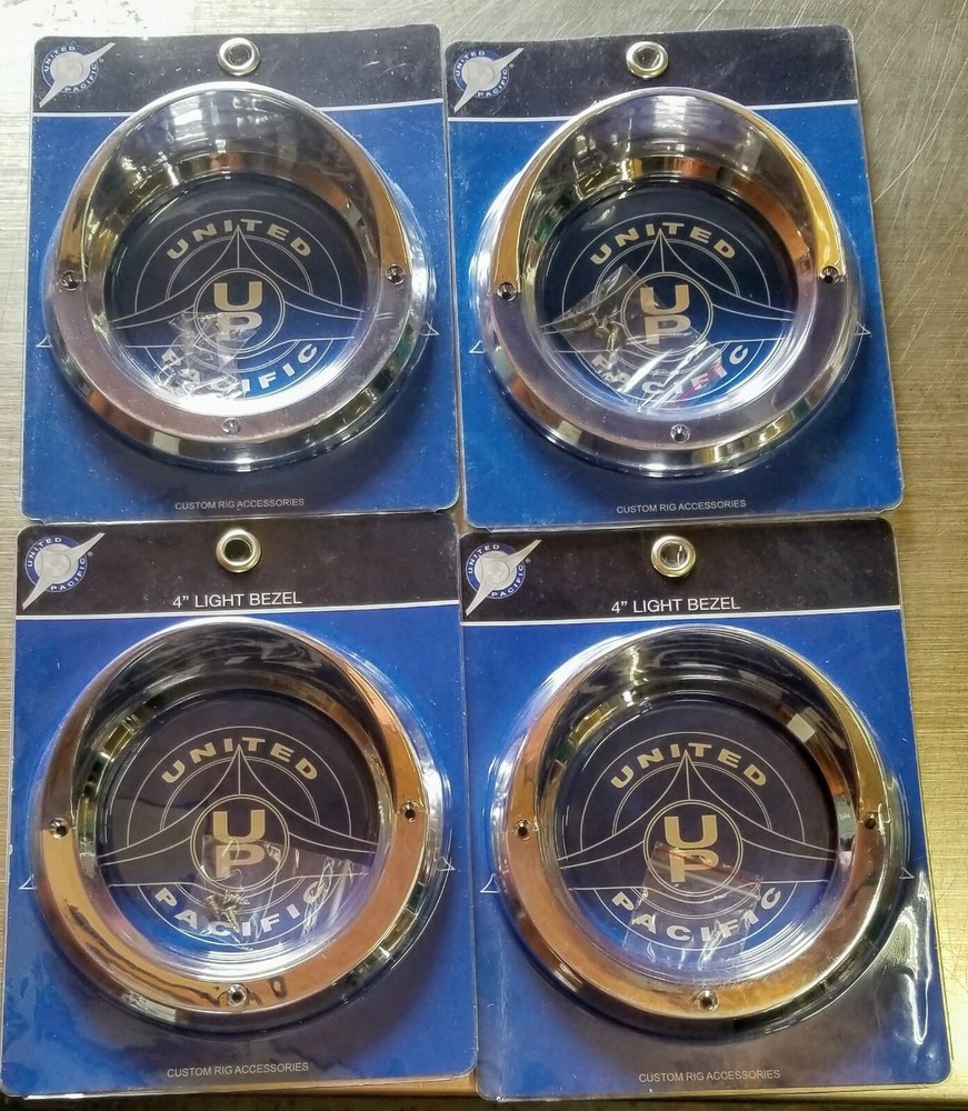 4" Bezel Light Covers with Visors