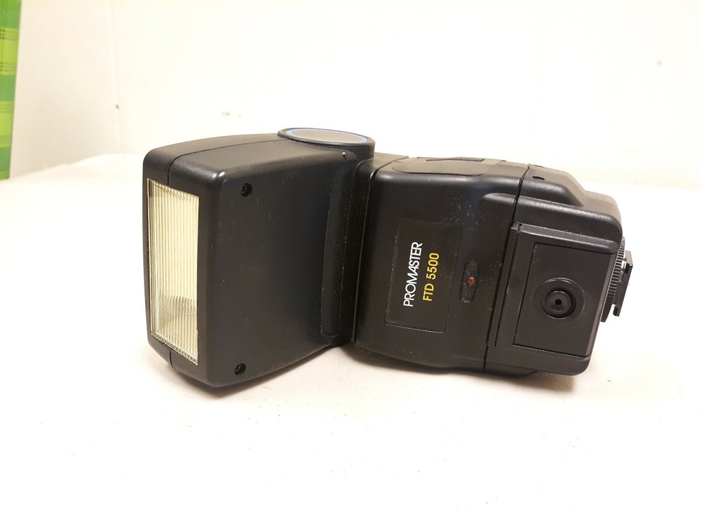 PROMASTER FTD 5500 SWIVA  BOUNCE CAMERA FLASH /  DEDICATED FOR MINOLTA