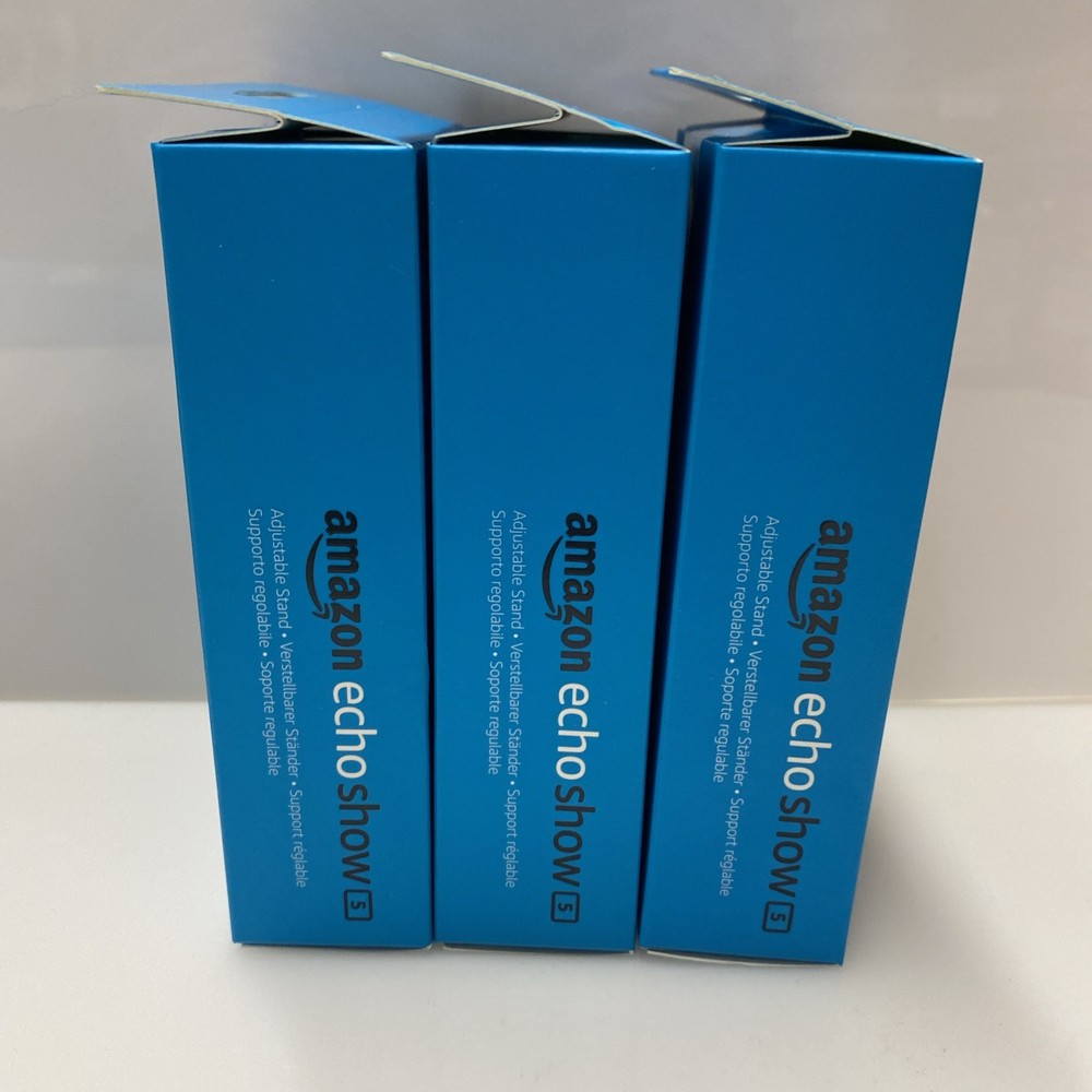 3X Echo Show 5 Adjustable Stand - Black 1 Piece Each