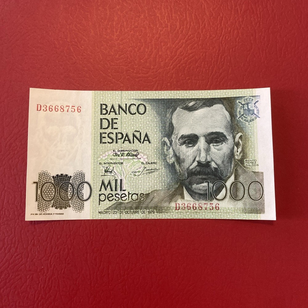 Spain- 1000 Pesetas- 1979
