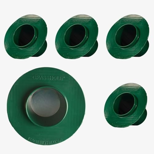 Grasshole Sprinkler Head Guard Protector 5 Pack Plastic