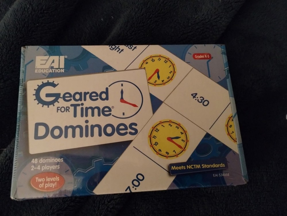 Math - Geared  For Time Dominoes