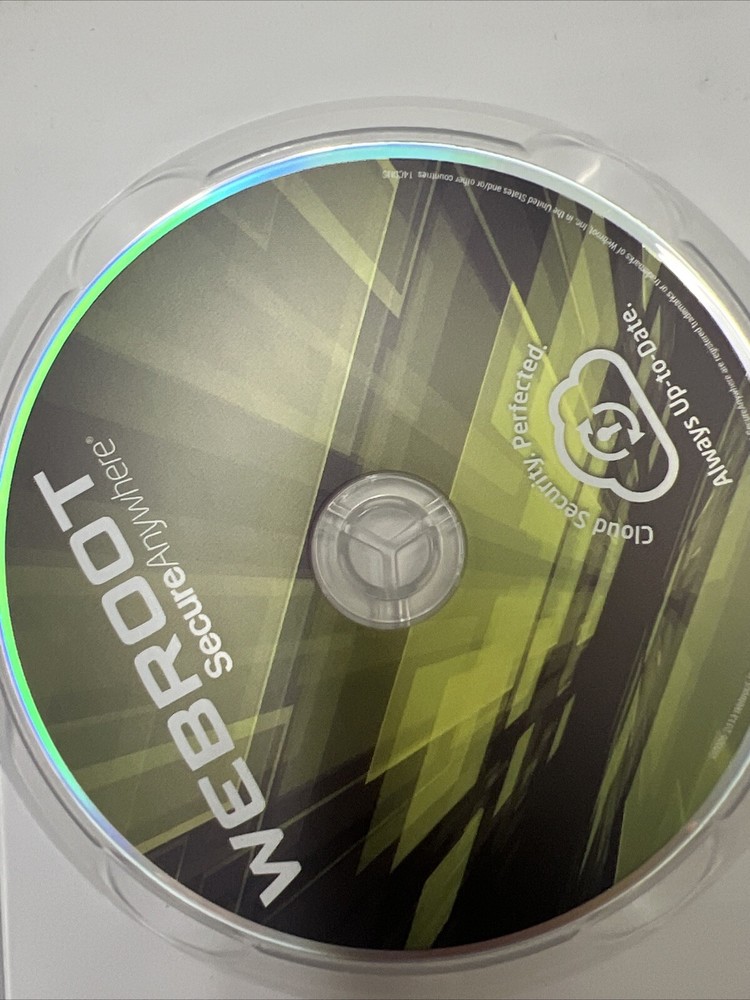 Webroot Secure Anywhere Internet Security