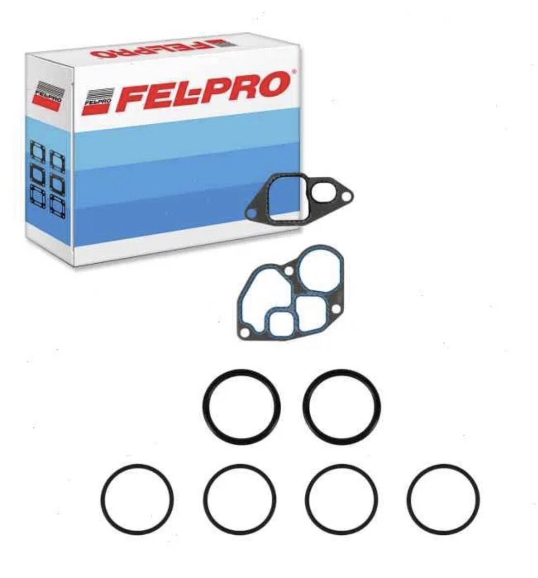 Engine Oil Cooler Gasket Set Fel-Pro ES 72519 Ford 7.3 Diesel