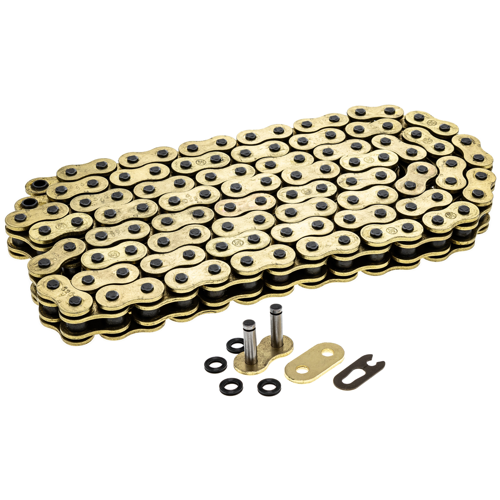 NICHE Gold 520 X-Ring Chain 112 Links With Connecting Master Link Motorcycle