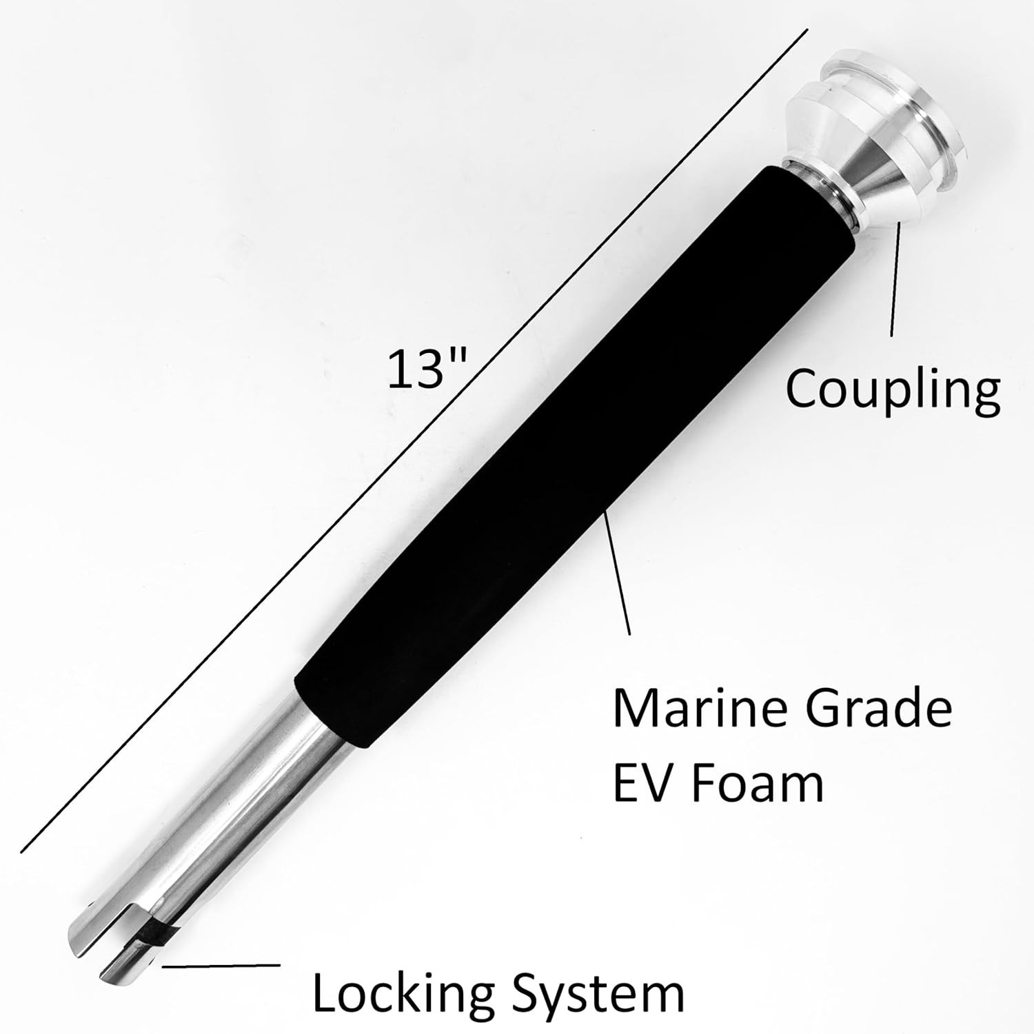 Marine-Grade Rod Holder Mount for Starlink Mini Antenna - Flat Dish Base Perf...