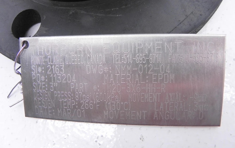 Thorburn Expansion Joint TM20 3"