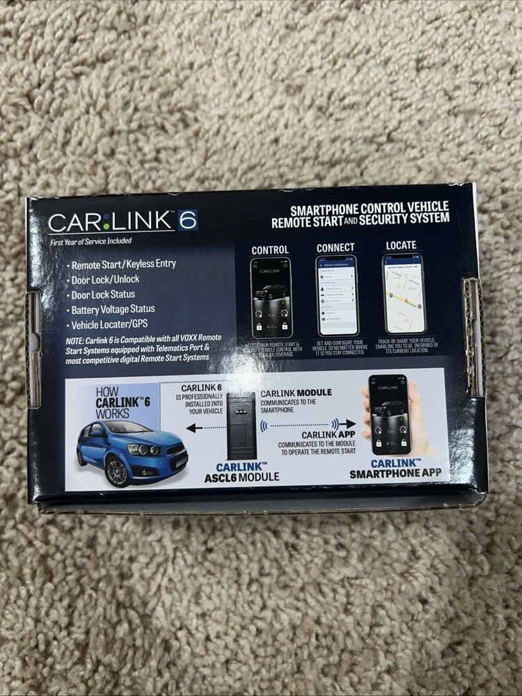 Car Link 6 Remote Starter for RAV4 2013 2018