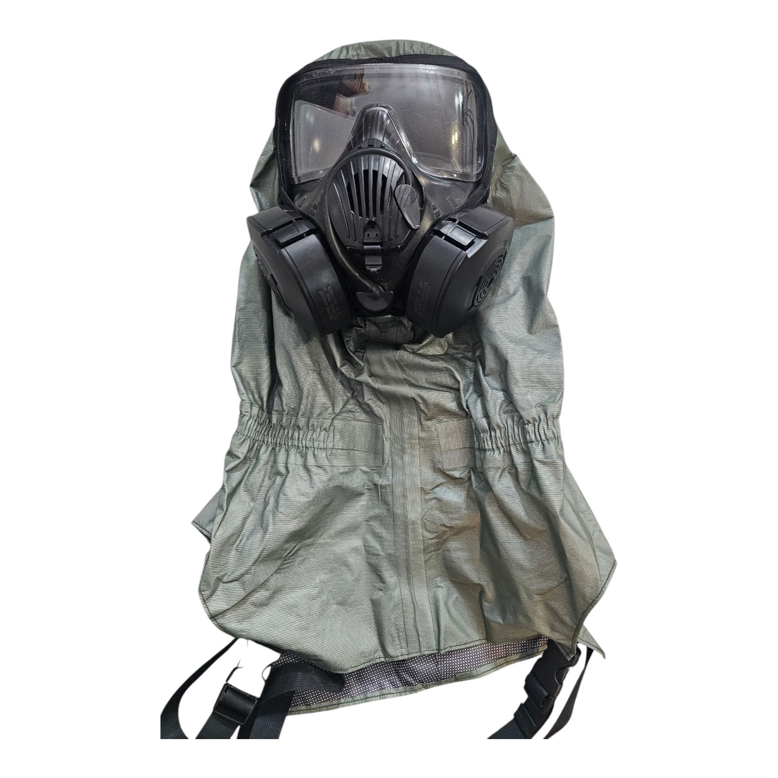 AVON M50/M51/C50 Large gas mask hood/ protective hood assembly. New! NIP