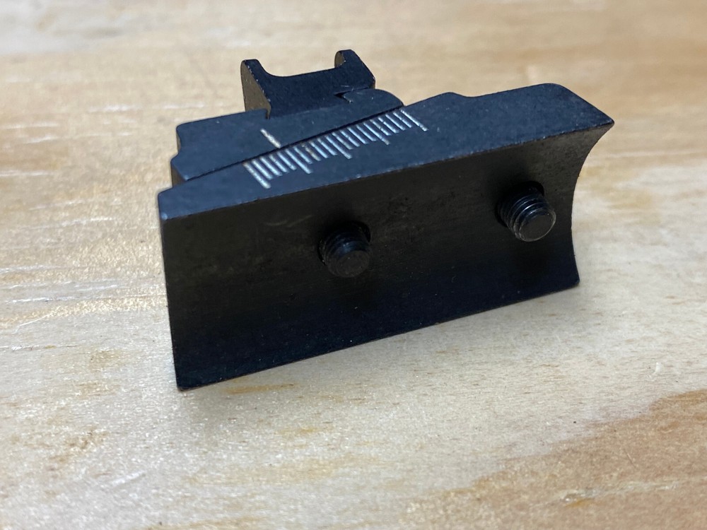 Complete Knight Muzzleloader Rear Sight Fits different models check hole spacing