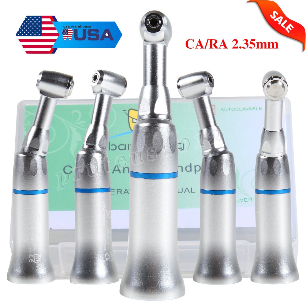 NSK Style Dental Slow Low Speed Handpiece Contra Angle Push Button E-Type CA