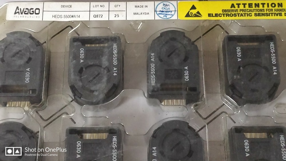 HEDS-5500#A14 AVAGO OPTICAL ENCODER X 1 PC