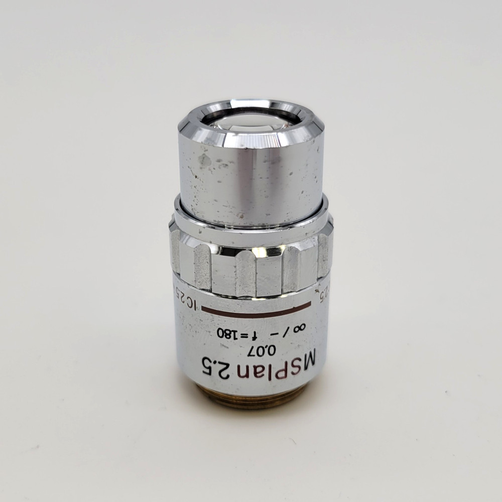 Olympus Microscope Objective MSPlan 2.5x