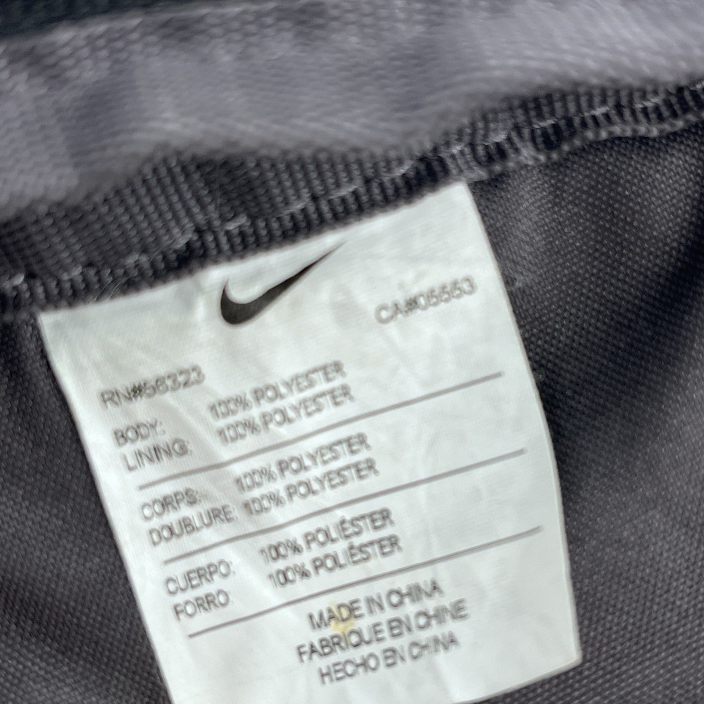 Nike 72 Backpack Black With Zip Closure