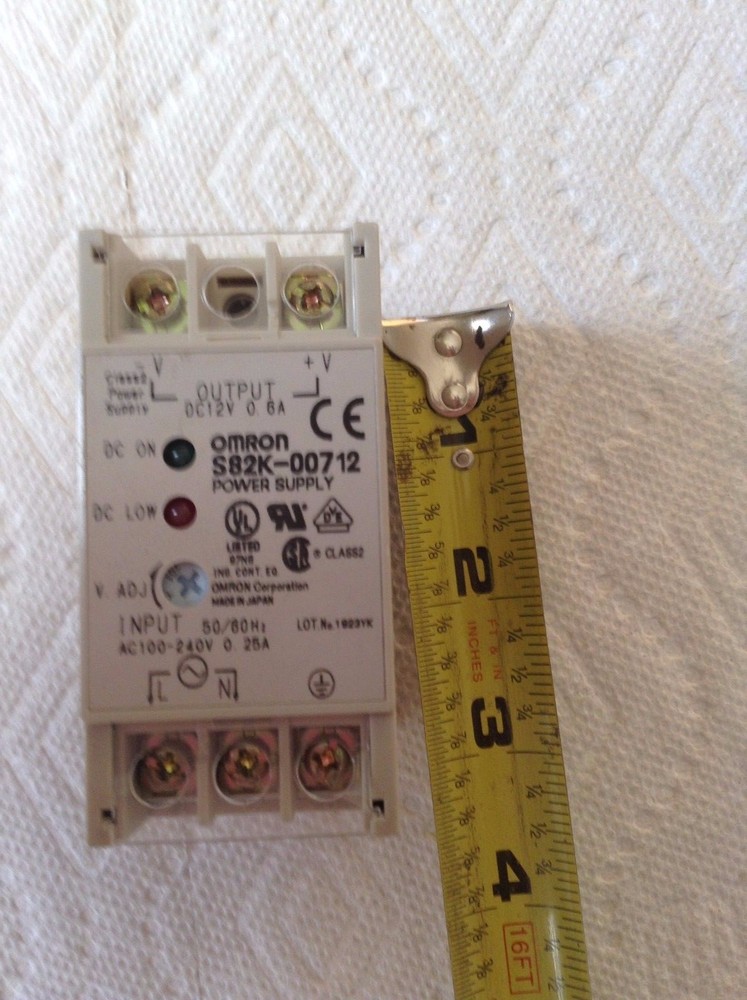 Omron S82K-00712 Power Supply