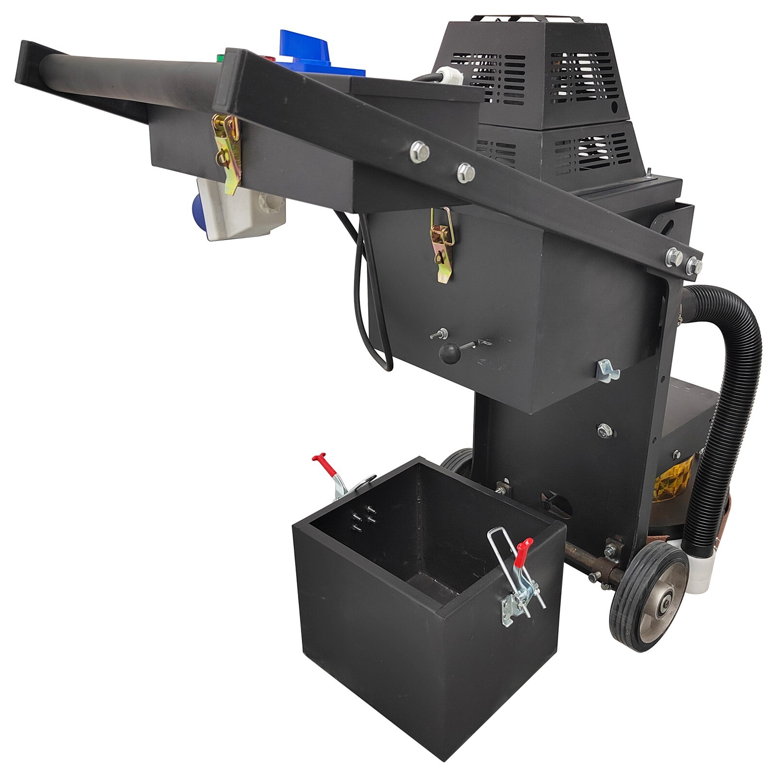 Cement Ground Grinder Floor Polishing Machine 4 Grinding Head 220V Dust-free