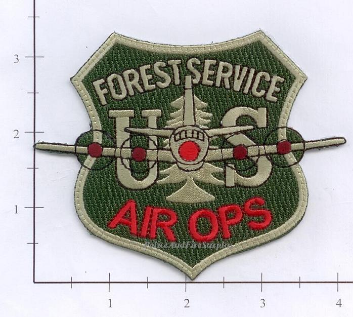 United States - US Forest Service Air Ops Forest Fire Patch