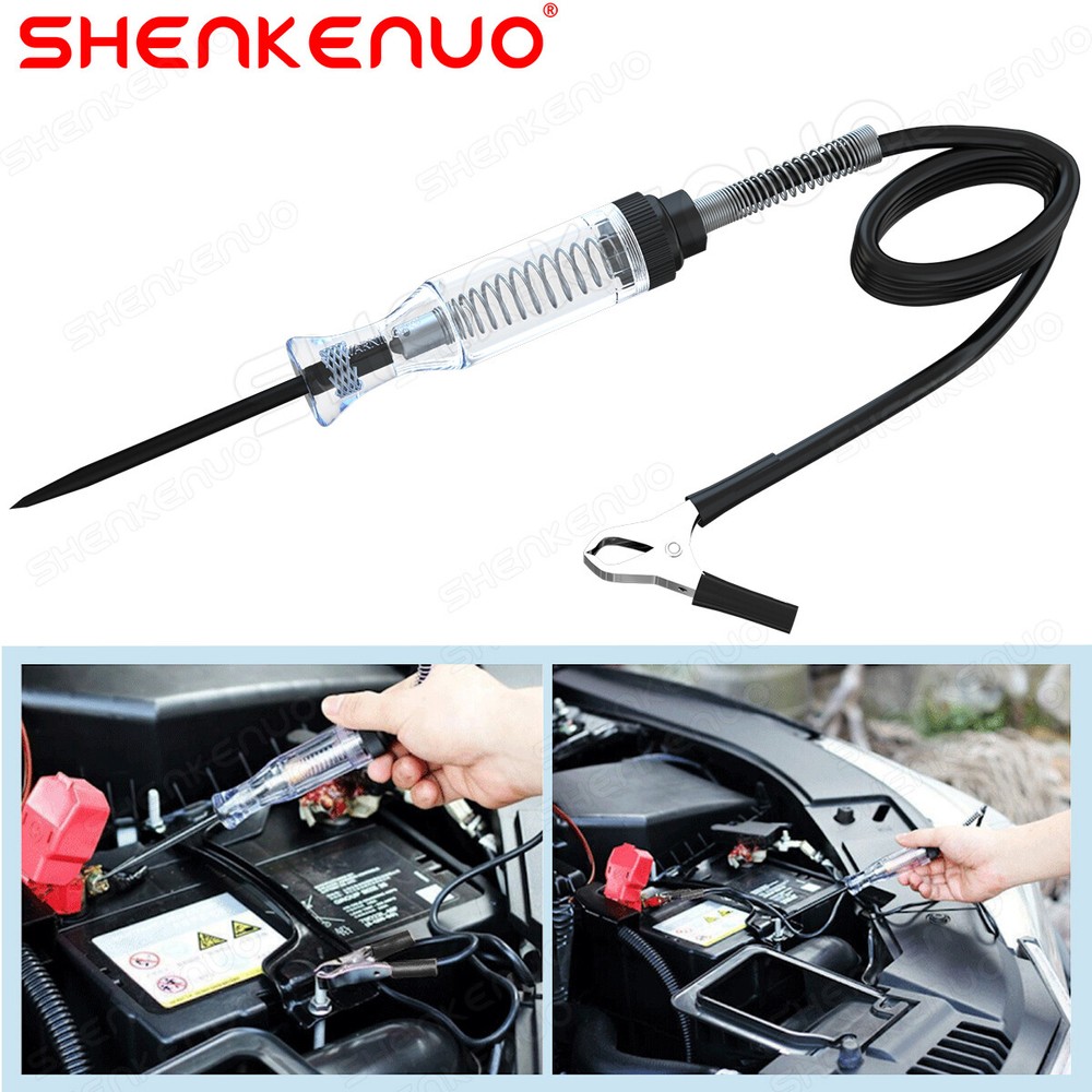 Test Light Car Circuit Tester Probe Voltage Continuity Tester Car DC 12V 6V US