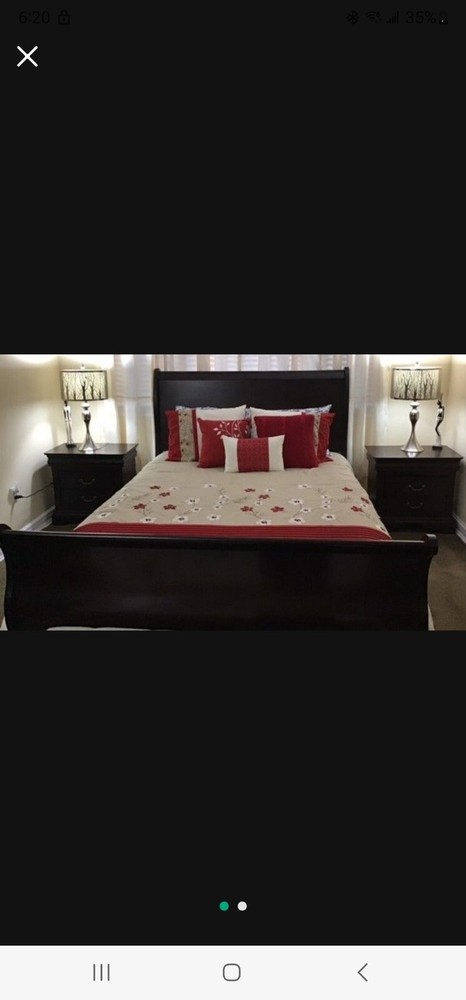 queen size bedroom set solid wood