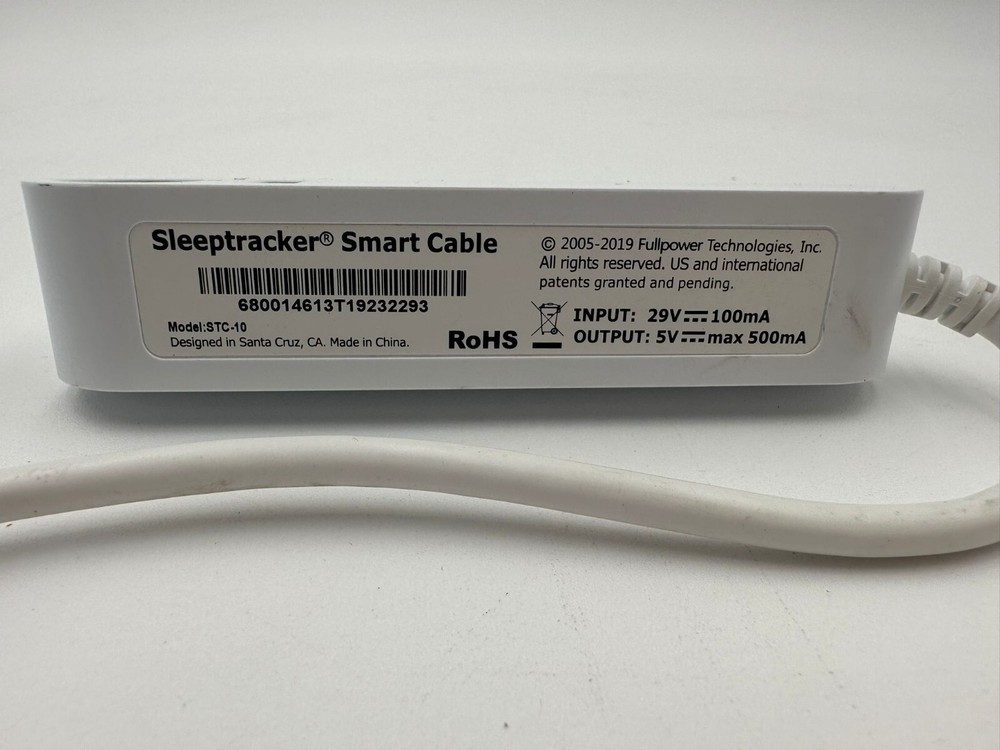 Tempurpedic Sleep Tracker System STS-40 Sleep Patterns Behaviors Reports STC-10