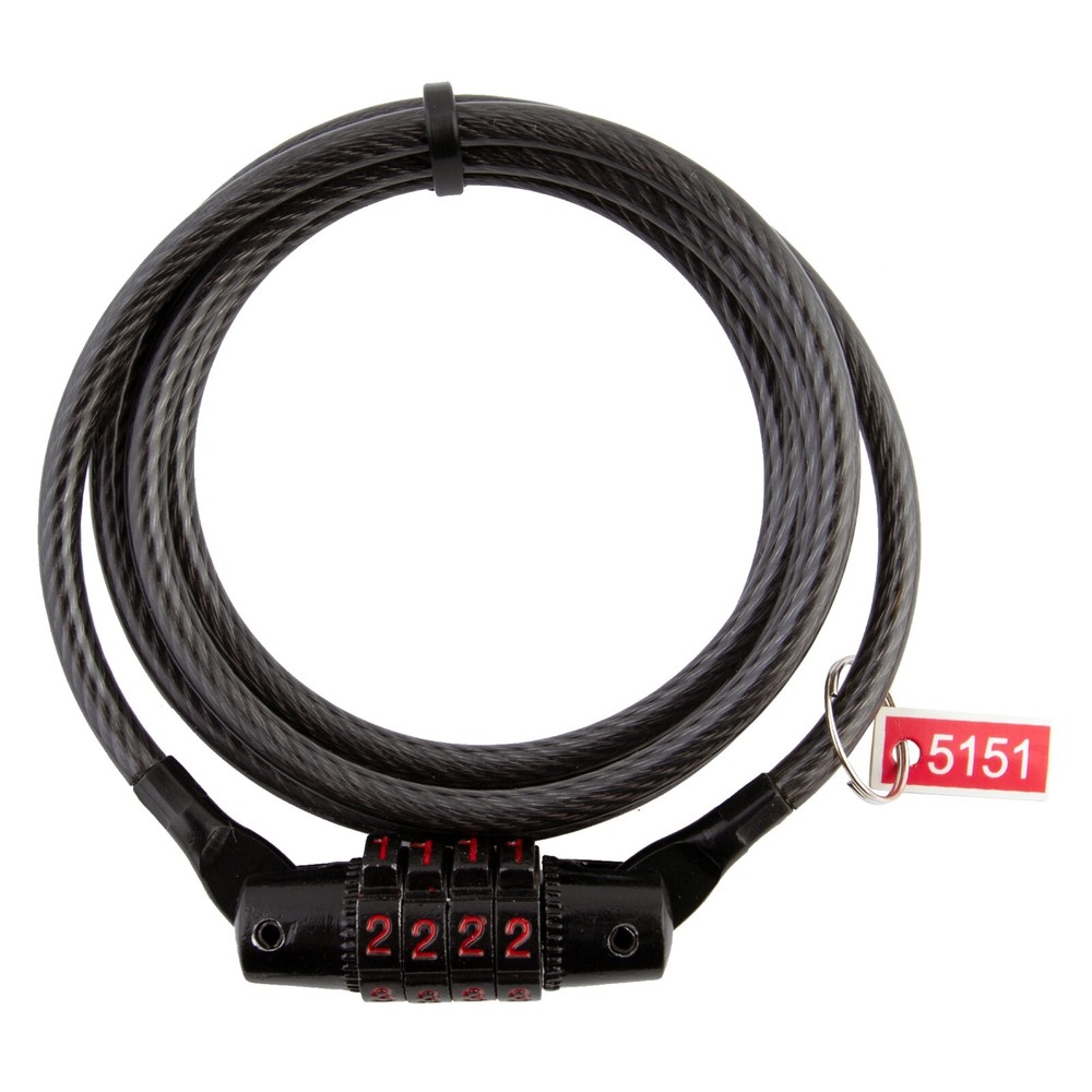 LOCK KRYPTONITE 4-digit Combination Lock KEEPER 512 COMBO 4fx5mm
