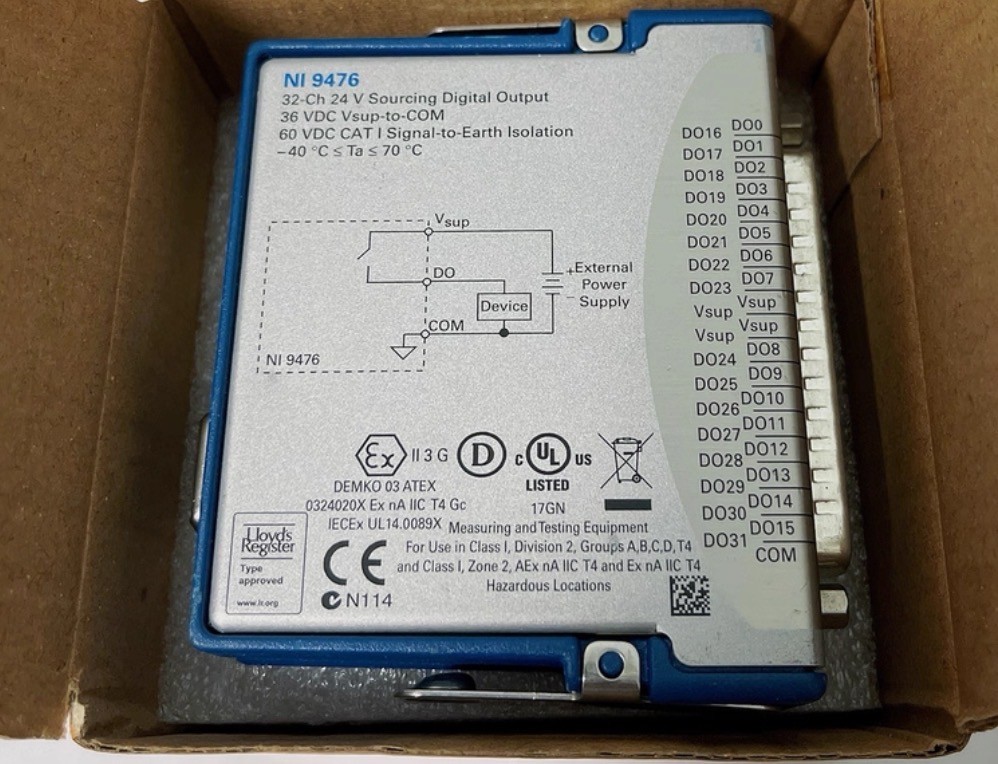 1*PCS USED National Instruments NI-9476 Test completed