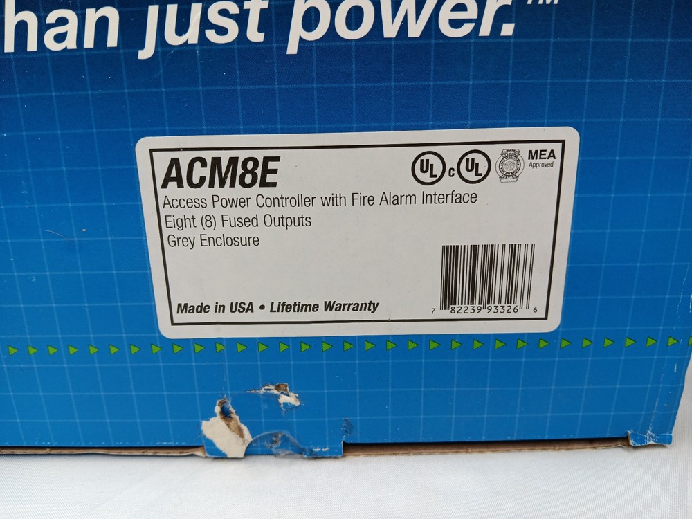 Altronix ACM8E 8 Output Access Power Controller w/ Fire Alarm Interface
