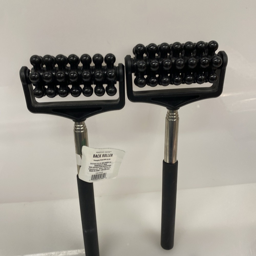 2X Festive Voice Back Roller Small -Black