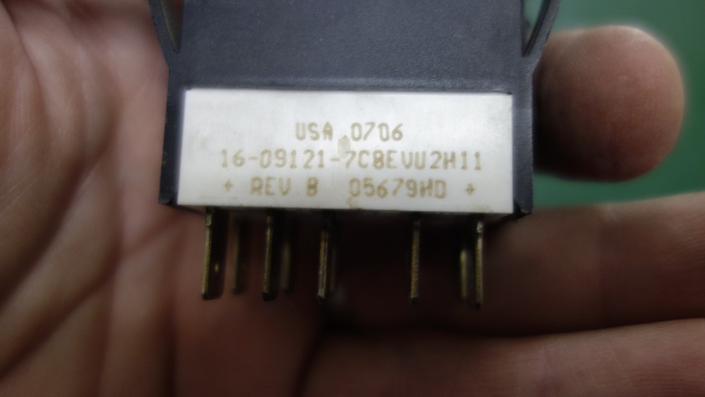 PETERBILT SWITCH, ENGINE OVER RIDE MAN , AUTO 16-09121-7C8EVU2H11