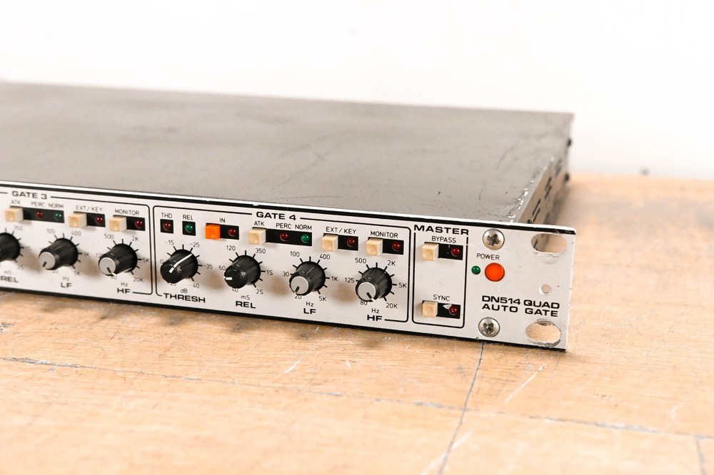 Klark Teknik DN514 4-Channel Auto Gate Dynamic Processor CG01X0Q
