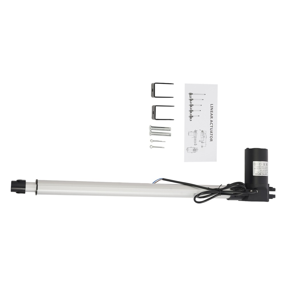 Stroke Actuator 500mm Stroke Length 6000N Pulling Force with Front Switches
