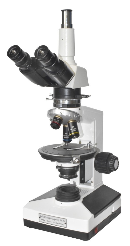 Polarizing Microscope w Camera Port, Bertrand, Objective Centring & Tint Plates