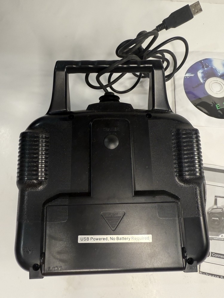 ESKY Hobby Simulator FMS Controller E Sky With CD & Instructions