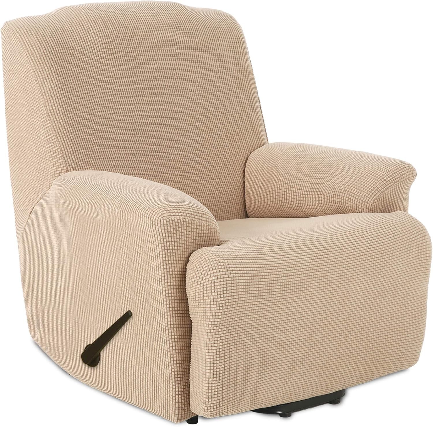 Stretch Recliner Chair Cover, Recliner Cover wiht Jacquard Fabric, Chair Covers