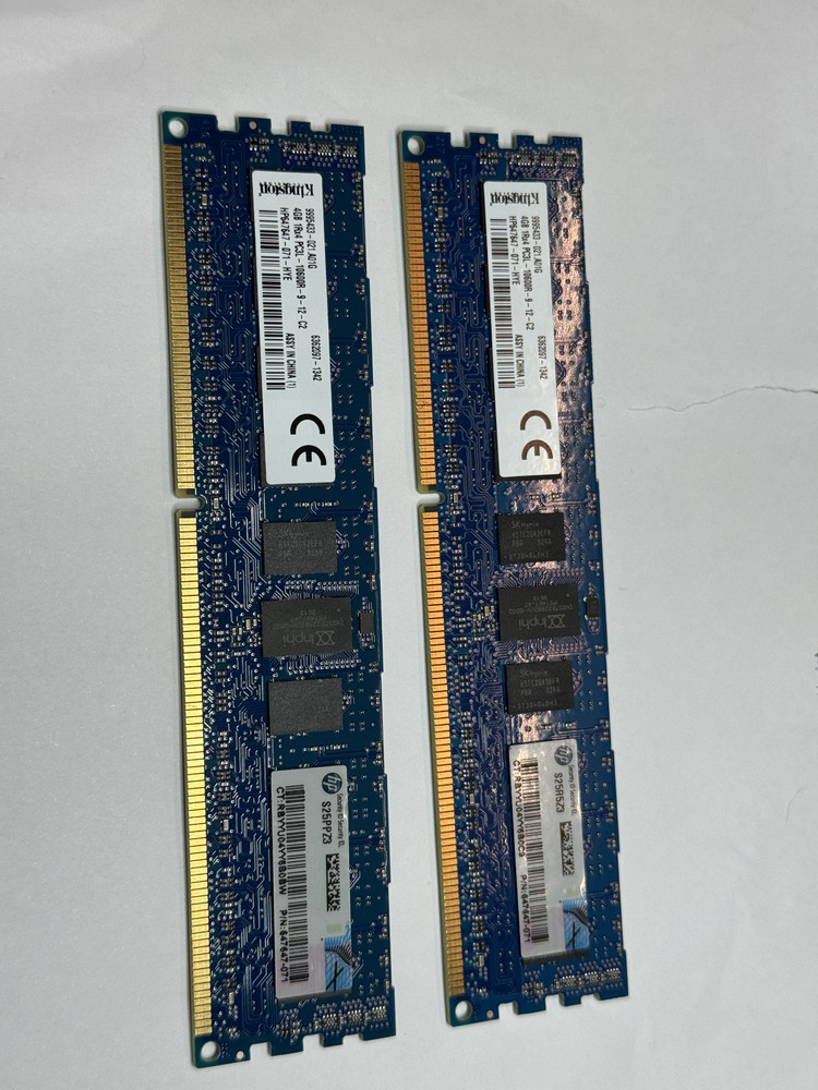 Hynix 4GB 2Rx4 PC3-10600R-9-10-E1 Server Memory RAM