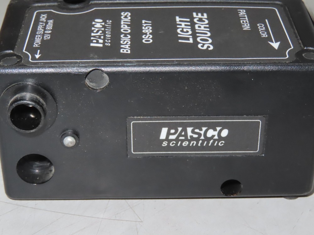 Pasco Scientific Basic Optics OS-8517 Light Source. FREE SHIPPING