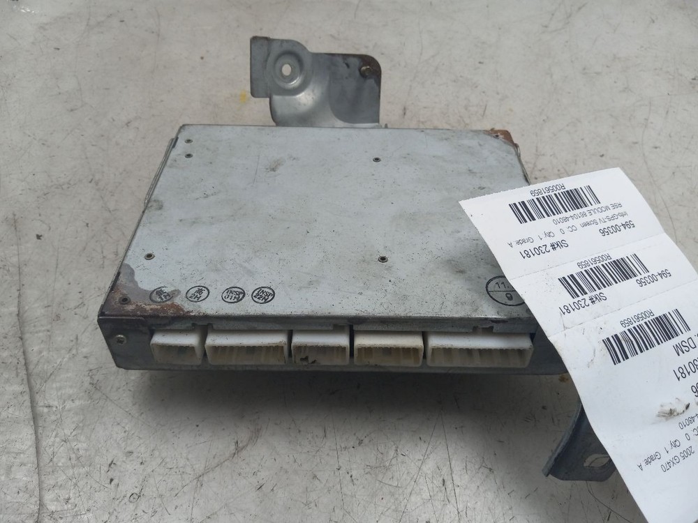 06 LEXUS GX470 VIDEO CONTROL MODULE 86104-48010