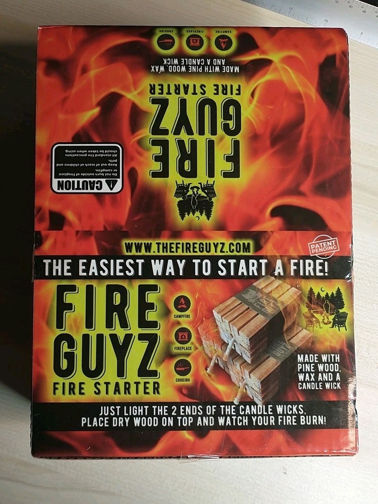 Fire Guyz Firestarters 20-Pack Bundle Box
