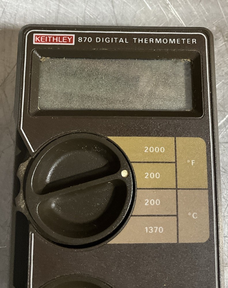 KEITHLEY INSTRUMENTS 870 DIGITAL THERMOMETER