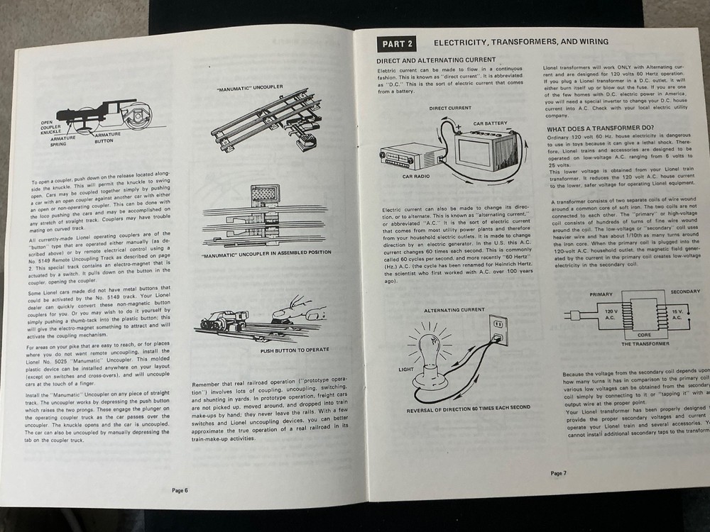 1975 LIONEL TRAIN AND ACCESSORY MANUAL