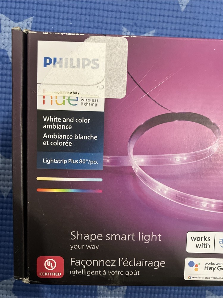 Philips Hue Lightstrip Plus V4 2m Base Kit - Multicolor New