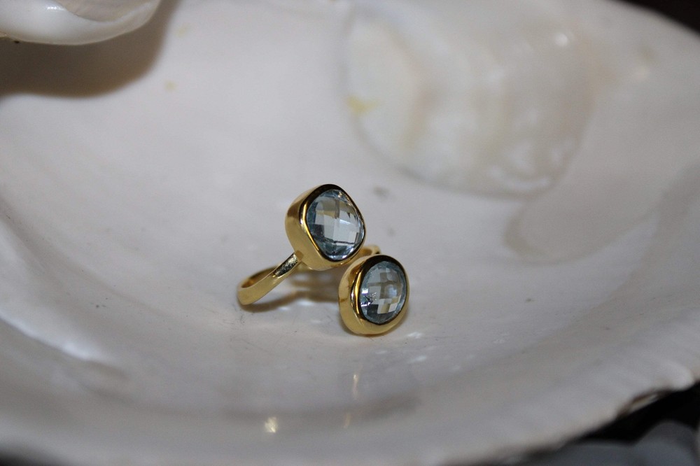 Blue Topaz Ring