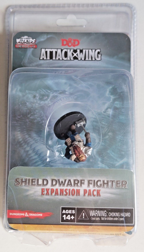 Dungeons & Dragons Attack Wing SHIELD DWARF FIGHTER Expansion Pack *NEW*