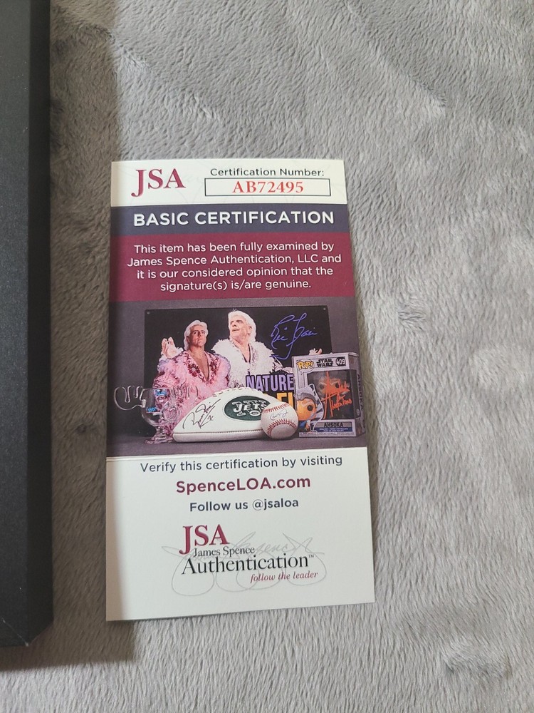 Jacoby Shaddix Signed Cd Display JSA Certified Infest 2000