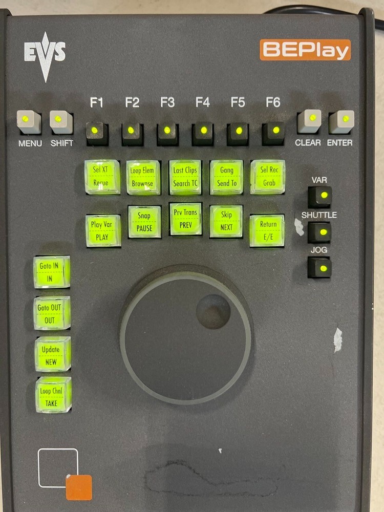 EVS Broadcast Controller BePlay, Tested