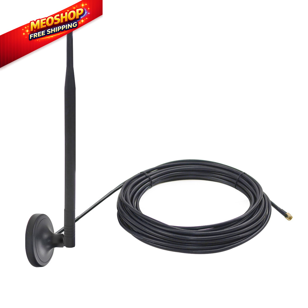 Haloview 2.4G Wireless 33ft Extension Antenna for Camera Black