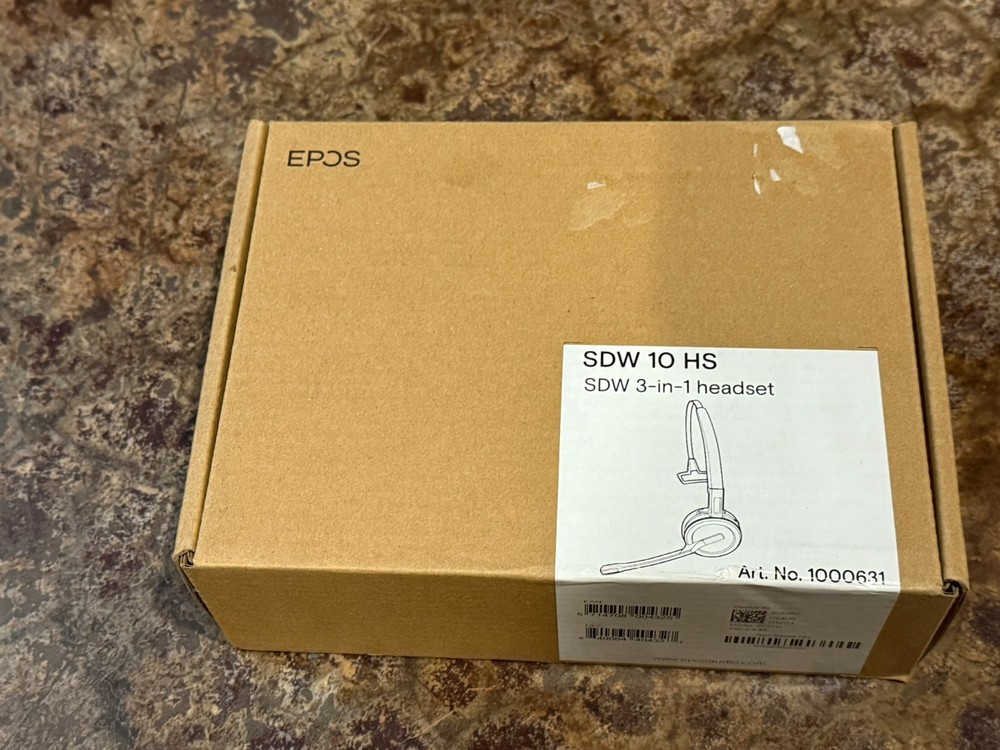 EPOS SDW 10 HS Impact 3-In-1 Headset Open Box