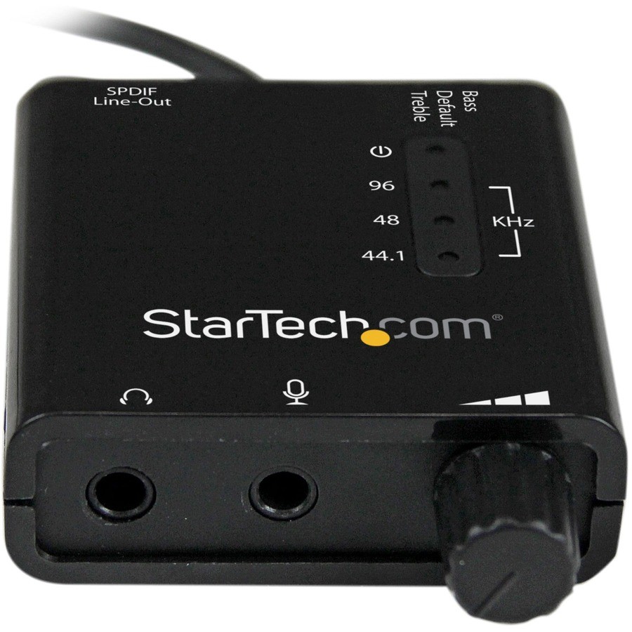 StarTech ICUSBAUDIO2D USB Stereo Audio Adapter Sound Card