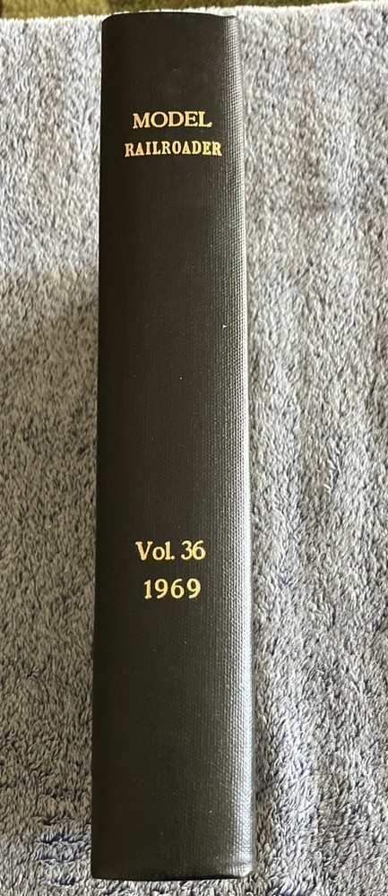 Model Railroader Vol.36-Bound Volume 1969–12 Issues